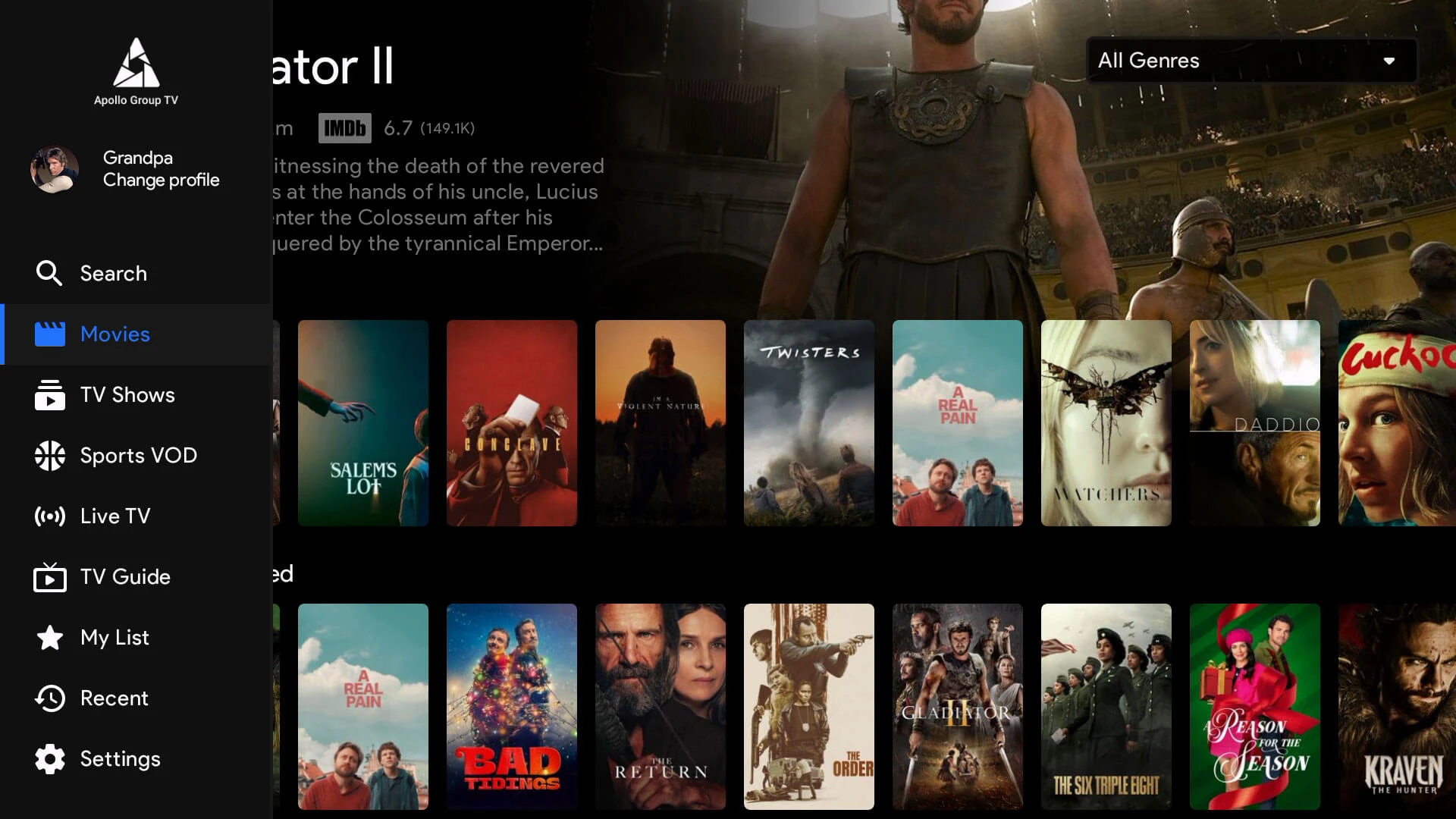 Friends in Canada watching FIFA World Cup 2026 with an Apollo Group TV subscription on a big screen