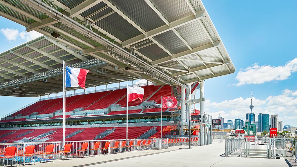 Fans using GO Transit to reach BMO Field Toronto for the 2026 World Cup